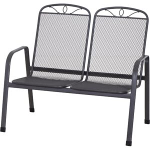 2er Bank Elda, matt-anthrazit