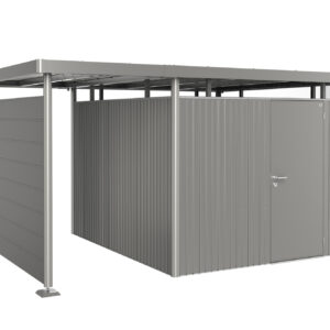 Seitendach zu Gerätehaus HighLine