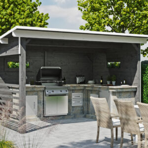 Unterstand Vimmerby, 370x250cm