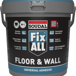 Fix ALL Floor&Wall Flächenklebstoff, 4kg, weiß