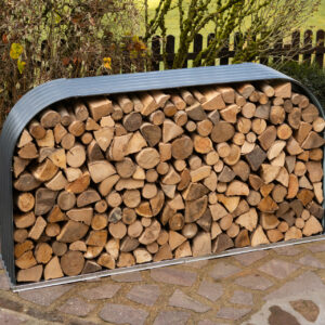 Kaminholzregal 46 x 212 x 111 cm