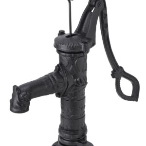 Nostalgiepumpe schwarz