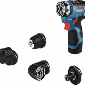 Akku-Bohrschrauber GSR 12V-35 FC, mit 2x 3.0 Ah Li-Ion Akku, 4 Aufsätze, L-BOXX