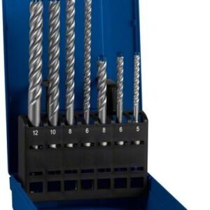 Hammerbohrer-Set EXPERT SDS plus-7X , 5/6/6/8/8/10/12 mm, 7-tlg. für Bohrhämmer