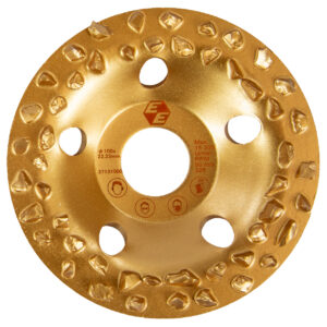 Hartmetall-Frässcheibe grob, Ø100mm (gold)