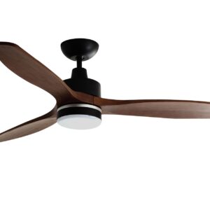 Energiespar Deckenventilator Notos, Ø132cm mit LED