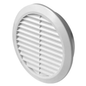 Lüftungsgitter Classic 100, rund mit Insektennetz