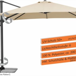 Ampelschirm Rhodos Twist