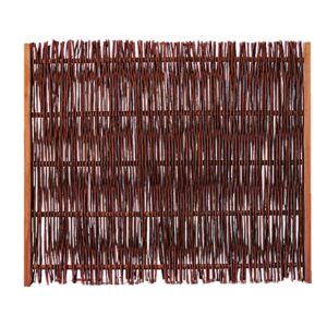 FUEGO Weidengeflechtzaun m.seitl. Rahmen