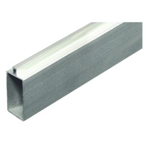 GOTLAND-Serie WPC-Steckzaunsystem SET mit Start- & Abschlussleiste