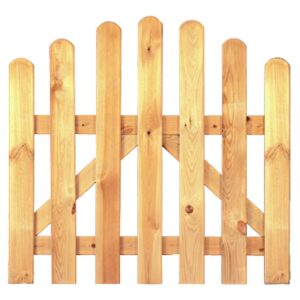 HEIKO-Gartentor Bogen ohne Beschlag