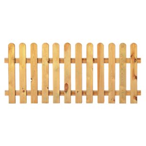 HEIKO-Gartenzaun gerade