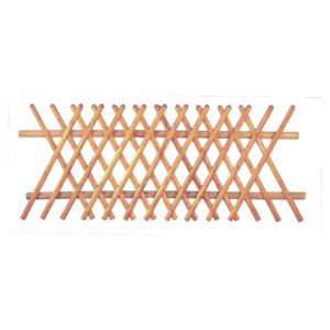 Jägerzaun  Latten 55 mm, kdi braun ohne Querriegel