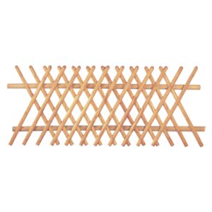 Jägerzaun  Latten 55 mm, kdi braun ohne Querriegel