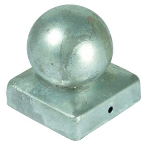 Pfostenabdeckung aus Metall 7x7 cm