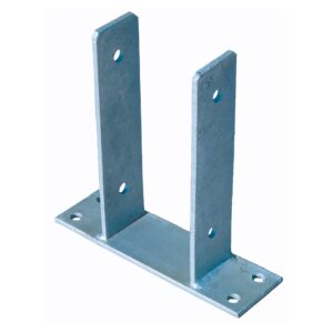 Pfostenträger zum Aufschrauben feuerverzinkt