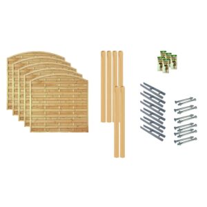 Sichtschutz Zaun-Set MADISON