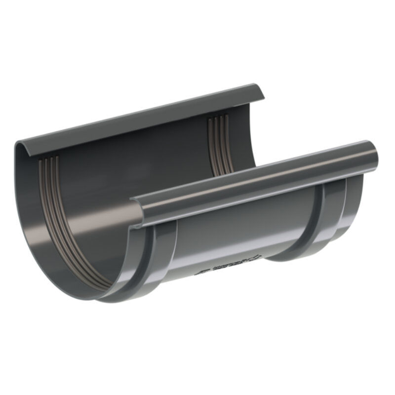 PVC Dachrinnenverbinder | Ø 130 mm 1 PVC Dachrinnenverbinder | Ø 130 mm