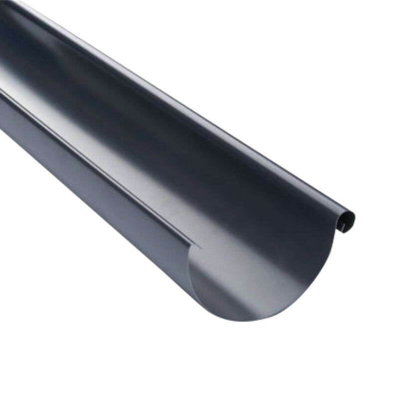 Metall Dachrinne für System 125 mm 50µm Polyurethan 1 Metall Dachrinne für System 125 mm 50µm Polyurethan