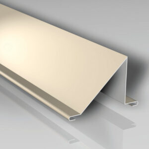 Aluminium Schneefangblech | 20 x 105 x 75 x 2000 mm