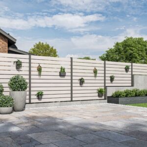 Sichtschutzzaun | HEIDE | beige