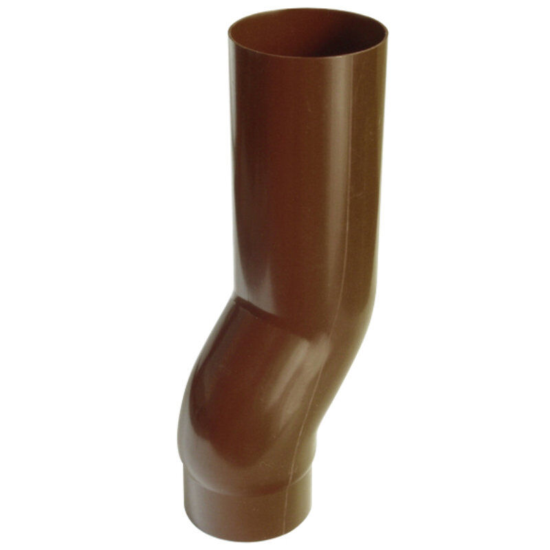 Sockelknie 90mm für 125 mm Kunststoff Dachrinne 1 Sockelknie 90mm für 125 mm Kunststoff Dachrinne