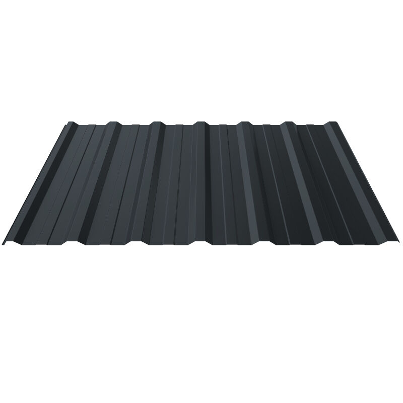 SONDERPOSTEN Trapezblech T18+ | Dach | 0,40 mm | Stahl | Aluzink, 25 µm Polyester 1 SONDERPOSTEN Trapezblech T18+ | Dach | 0,40 mm | Stahl | Aluzink, 25 µm Polyester
