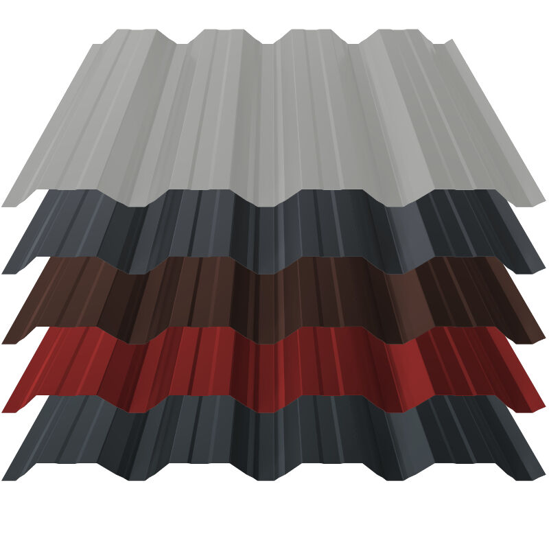 Trapezblech T50 | Wand | 0,70 mm | Stahl | Aluzink, 25 µm Polyester 1 Trapezblech T50 | Wand | 0,70 mm | Stahl | Aluzink, 25 µm Polyester