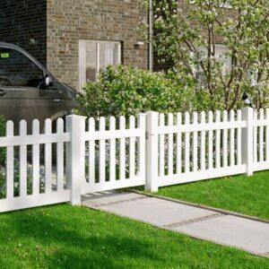 Vorgartenzaun | ALASKA | weiß