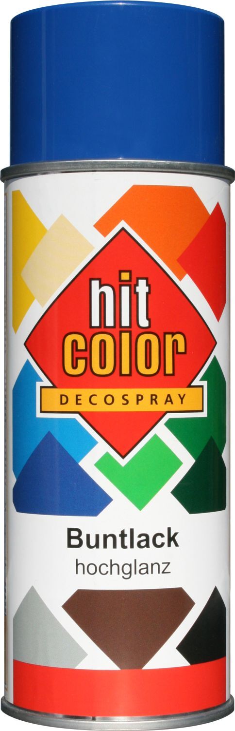 HIT-COLOR ENZIANBLAU RAL 5010 400ML 1 HIT-COLOR ENZIANBLAU RAL 5010 400ML