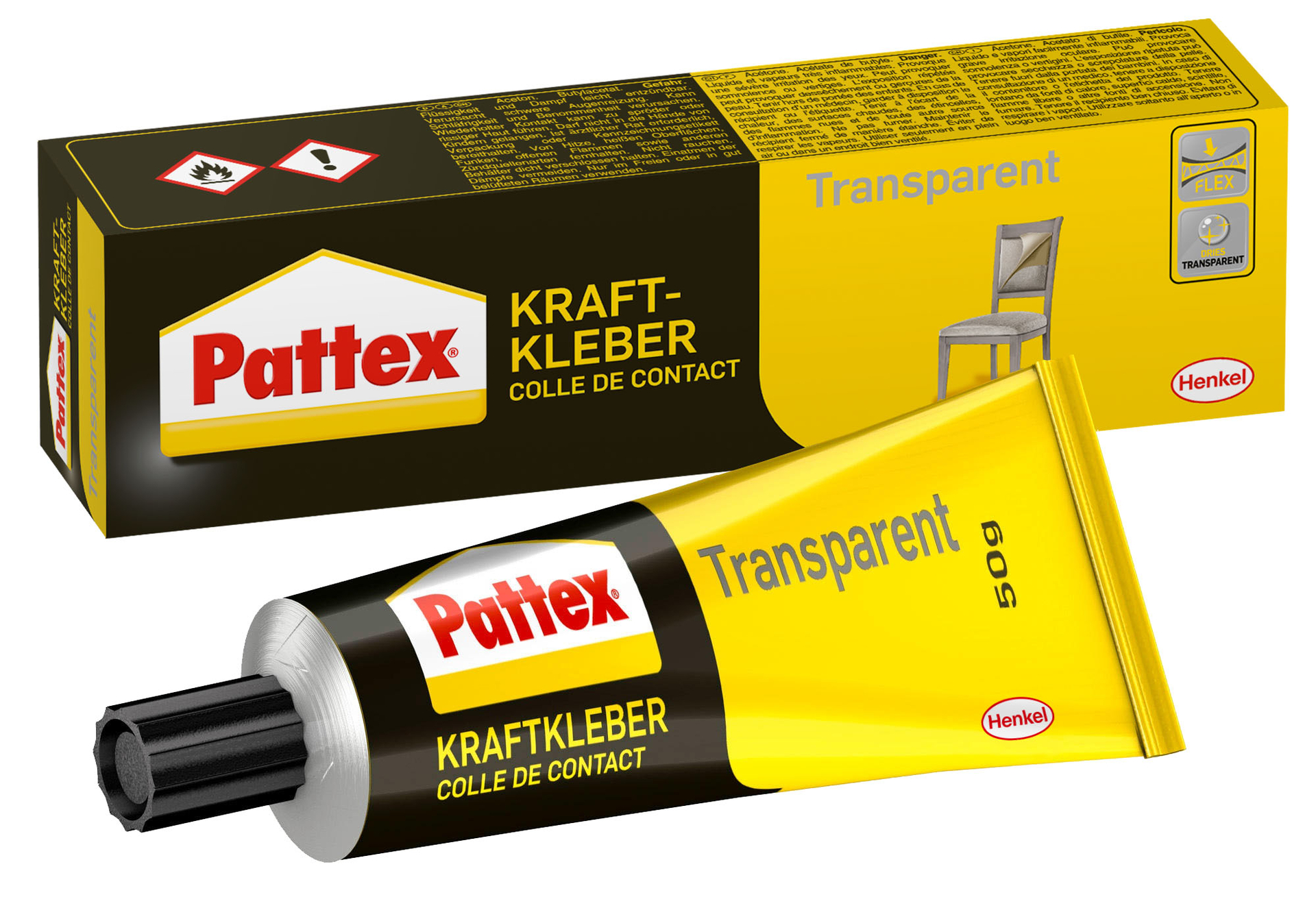 Pattex transparent 1 Pattex transparent