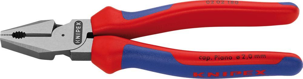 Kraft-Kombinationszange poliert mit Mehrkomponenten-Griffen 200mm KNIPEX 1 Kraft-Kombinationszange poliert mit Mehrkomponenten-Griffen 200mm KNIPEX