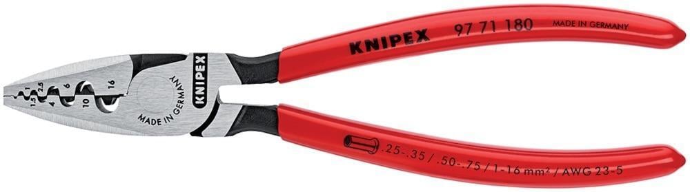 Aderendhülsenzange Knipex 180mm 1 Aderendhülsenzange Knipex 180mm