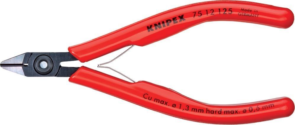 Seitenschneider Elektronik mit Drahtklemme 125mm KNIPEX 1 Seitenschneider Elektronik mit Drahtklemme 125mm KNIPEX