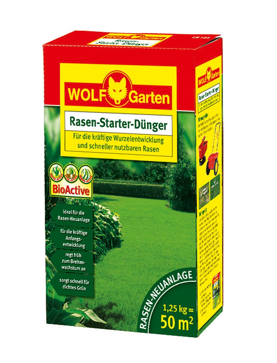 Rasen Starter Dünger 1 Rasen Starter Dünger