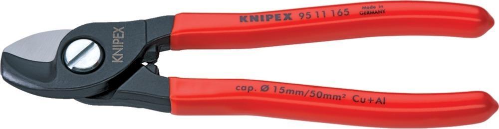 Kabelschere mit Kunststoff-Griffen 165mm KNIPEX 1 Kabelschere mit Kunststoff-Griffen 165mm KNIPEX