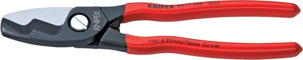 Kabelschere mit Kunststoff-Griffen 200mm KNIPEX 1 Kabelschere mit Kunststoff-Griffen 200mm KNIPEX