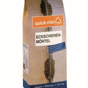 Eckschienenmörtel