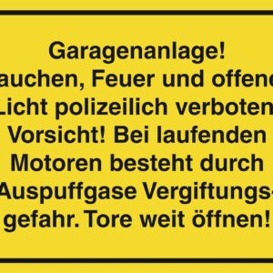 Hinweisschild