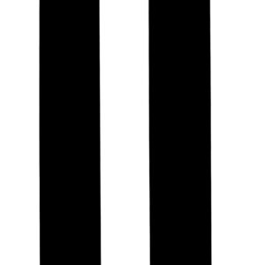 Klebefolien Lettern/Großbuchstaben schwarz
