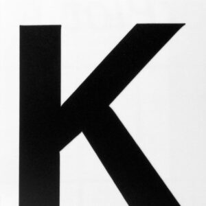 Klebefolien Lettern/Großbuchstaben schwarz