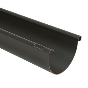 Halbrunde Dachrinne