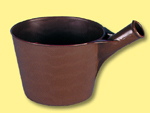 Jaucheschoepfer mit Duelle/braun