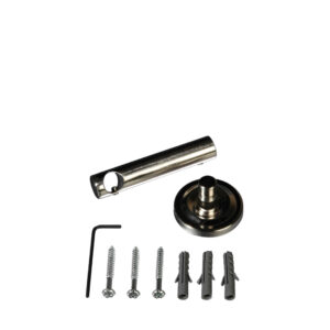 Träger für Gardinenstange Madrid 7cm, 12mm, edelstahl