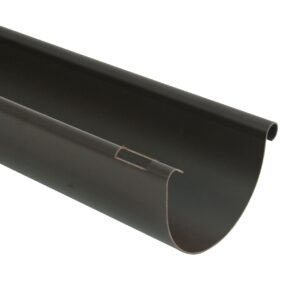 Halbrunde Dachrinne
