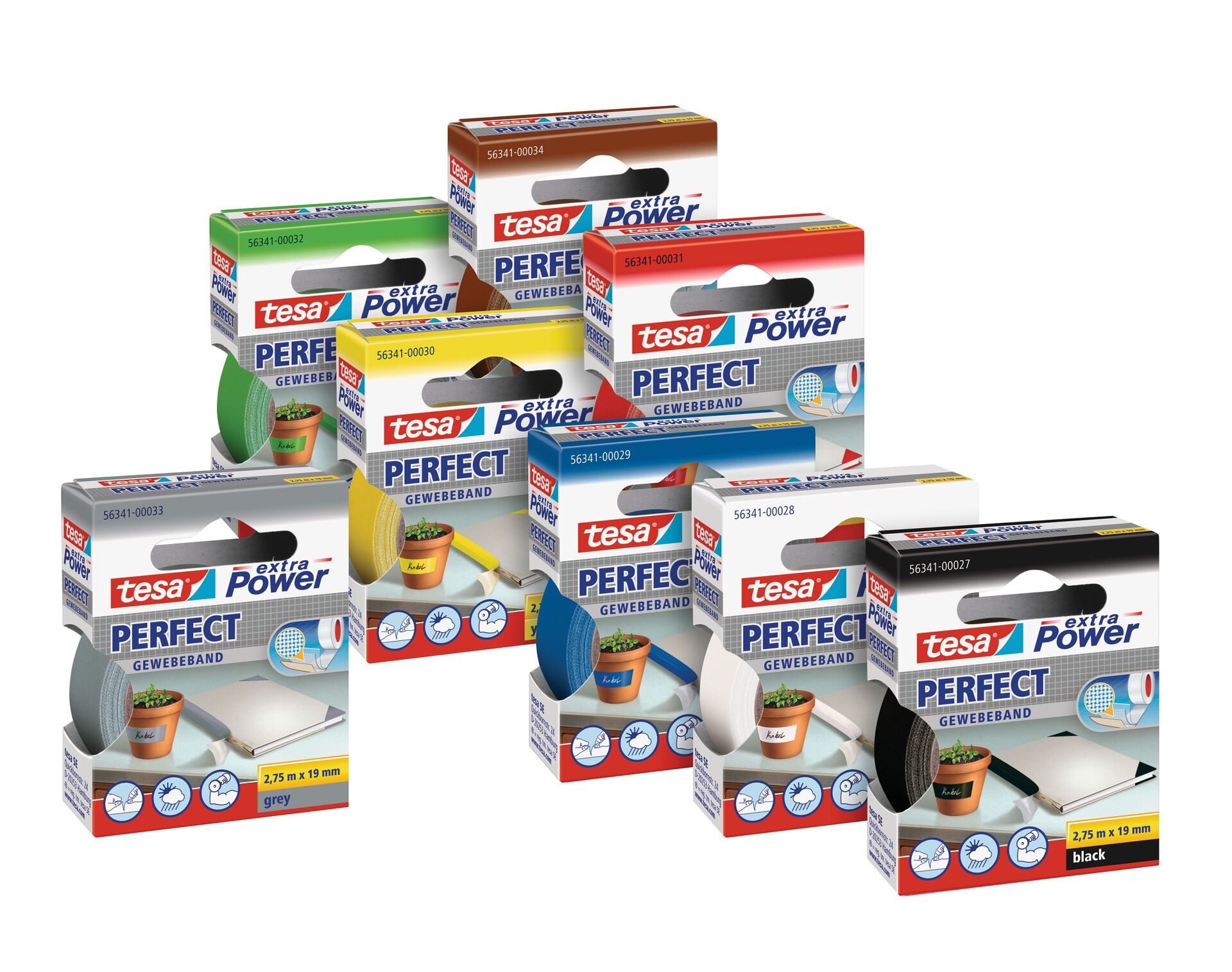 Tesa extra Power Perfect Gewebeband 1 Tesa extra Power Perfect Gewebeband