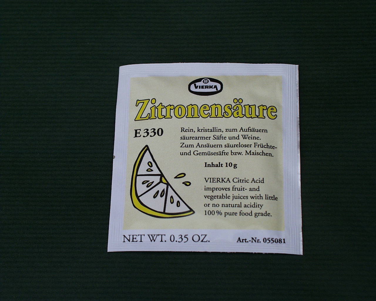 Zitronensäure 10g 1 Zitronensäure 10g