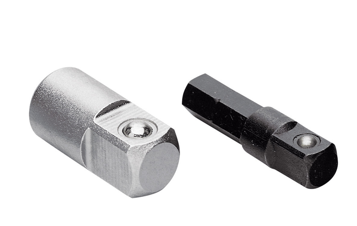 Adapter 6,3mm 1/4 Zoll mit Innenvierkant auf 9,5mm 3/8 Zoll 1 Adapter 6,3mm 1/4 Zoll mit Innenvierkant auf 9,5mm 3/8 Zoll