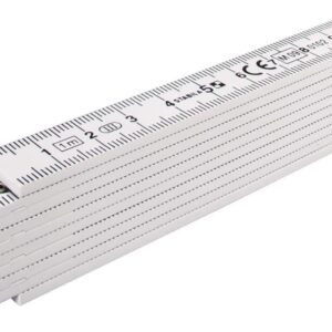 Maßstäbe (Kunststoff) 1m, 10 Glieder, 13mm brei