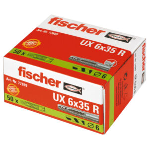 Universaldübel UX R mit Rand